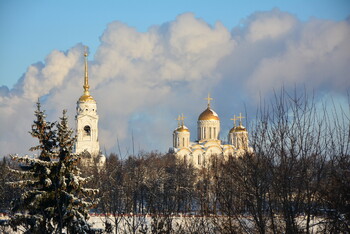 На 80% территории России уже лежит снег