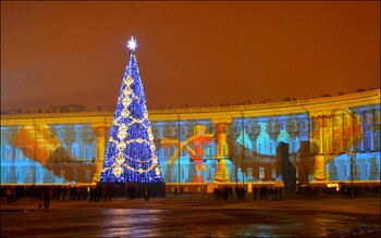 Мультимедийное шоу в честь 320-летия Петербурга пройдёт на Дворцовой площади
